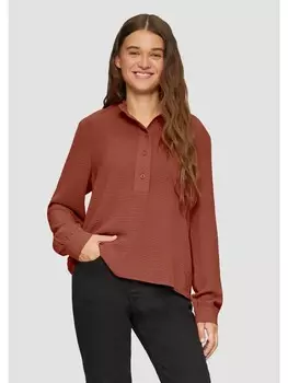 Блуза QS Bluse langarm, красный