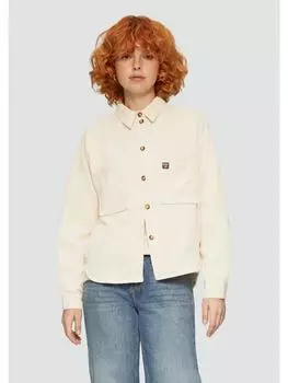 Блуза QS Bluse langarm, кремовый