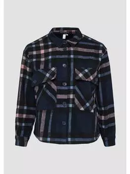 Блуза QS Bluse langarm, синий