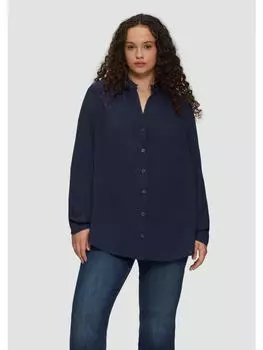 Блуза QS Bluse langarm, синий