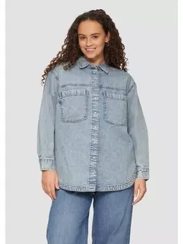 Блуза QS Bluse langarm, синий