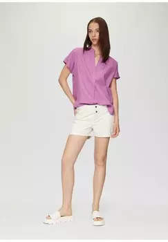 Блуза QS, фиолетовый