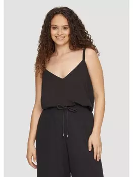 Блуза QS keine rmellnge, черный