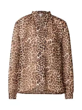 Блуза QS, коричневый