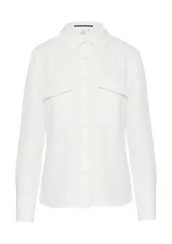 Блуза QS, кремовый