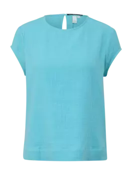 Блуза QS kurzarm, бирюзовый