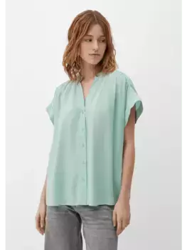 Блуза QS kurzarm, бирюзовый