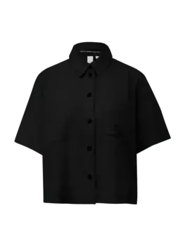 Блуза QS kurzarm, черный