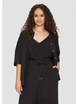 Блуза QS kurzarm, черный