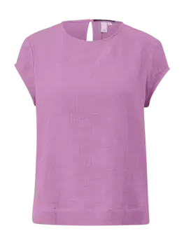 Блуза QS kurzarm, фиолетовый