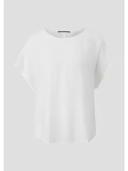 Блуза QS kurzarm, кремовый