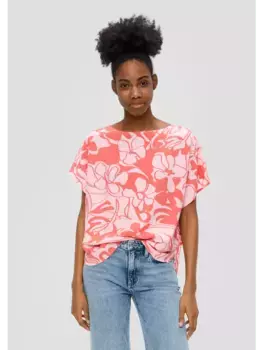 Блуза QS kurzarm, розовый
