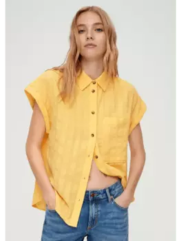 Блуза QS kurzarm, желтый