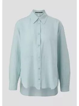 Блуза QS langarm, бирюзовый