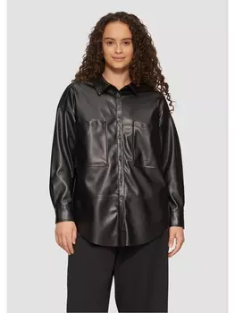 Блуза QS langarm, черный