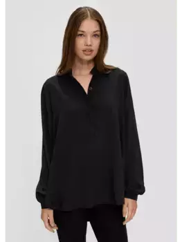 Блуза QS langarm, черный