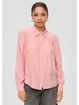 Блуза QS langarm, цвет orange-pink