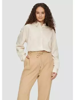 Блуза QS langarm, кремовый