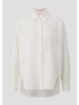 Блуза QS langarm, кремовый