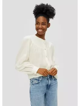 Блуза QS langarm, кремовый