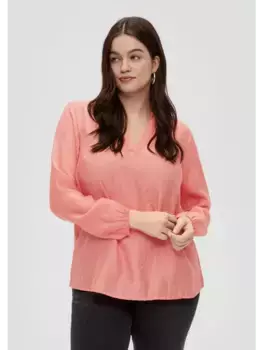 Блуза QS langarm, оранжевый