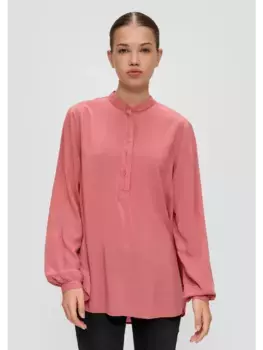 Блуза QS langarm, оранжевый