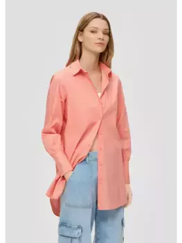 Блуза QS langarm, оранжевый