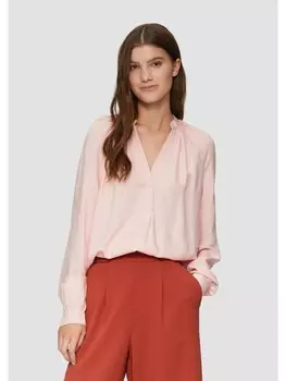 Блуза QS langarm, розовый