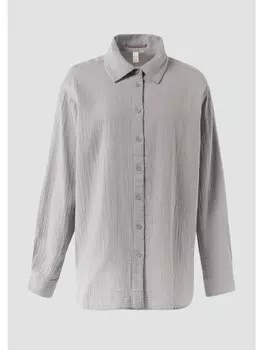 Блуза QS langarm, серый