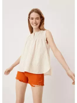 Блуза QS rmellos, бежевый