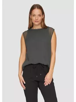 Блуза QS rmellos, серый