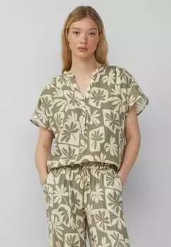 Блуза QS, темно-зеленый