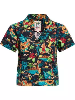 Блуза Queen Kerosin, черный