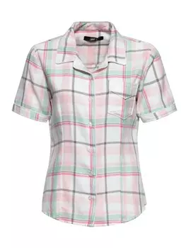 Блуза Queen Kerosin Hemdbluse, экрю