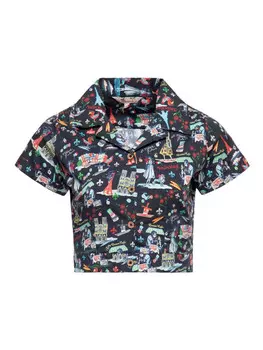 Блуза Queen Kerosin Paris, черный