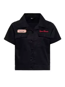 Блуза Queen Kerosin Redondo Beach Speed Queens, черный