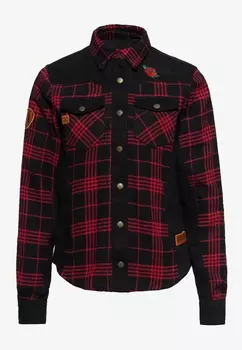 Блуза Queen Queen Funktionshemd Wild Ones Roses, черный