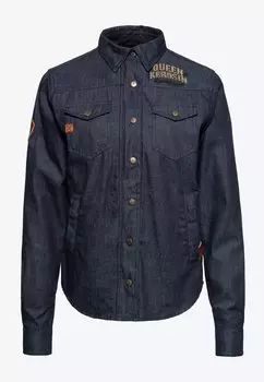 Блуза Queen Queen Outdoor Funktionshemd Q.K. Queen, темно-синий