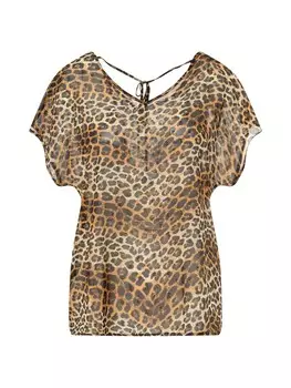 Блуза Quiosque Blouse, коричневый