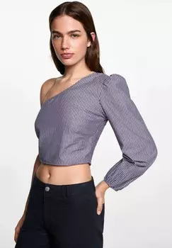 Блуза RAYAA Mango Kids, светло-голубой