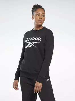 Блуза Reebok RI BL Fleece Crew, черный