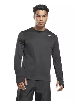 Блуза Reebok Training Long-Sleeve Top Tech, черный
