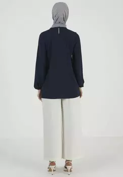 Блуза REFKA CASUAL Modanisa, синий