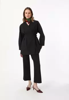 Блуза REFKA EXCLUSIVE SET - Trousers Modanisa, черный