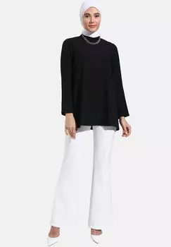 Блуза REFKA Modanisa, черный