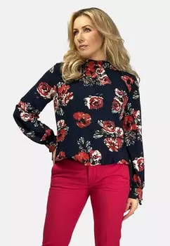 Блуза REGINA FASHION, темно-синий