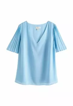 Блуза REGULAR FIT - CURVE SHORT SLEEVE Friends Like These, синий