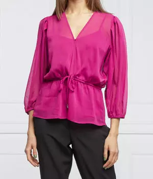Блуза Regular fit Dkny, фуксия
