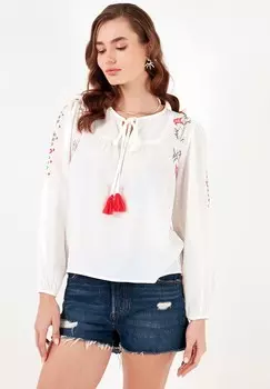 Блуза REGULAR FIT LELA, кремовый