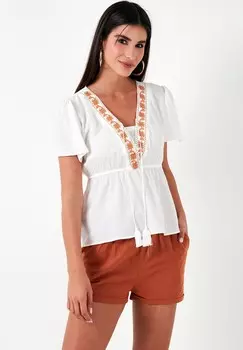 Блуза REGULAR FIT LELA, кремовый